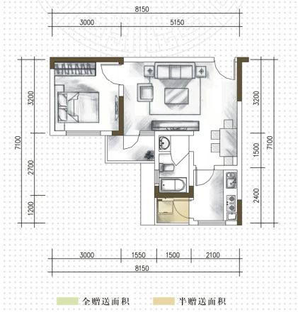 竹林尚书户型图