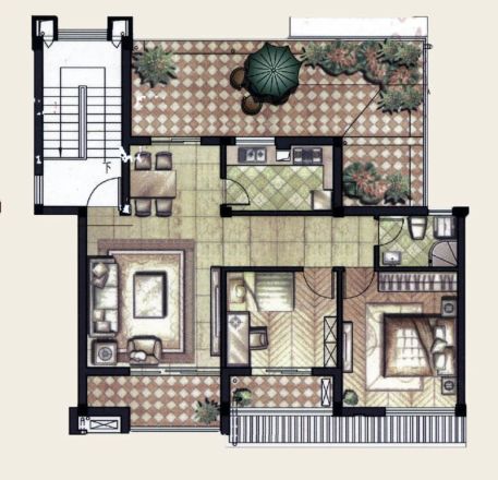 银亿海德花苑户型图