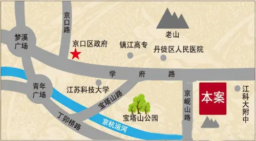 恒顺尚都交通图交通图（2010.09.15）