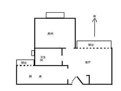 南郊花园公寓户型图