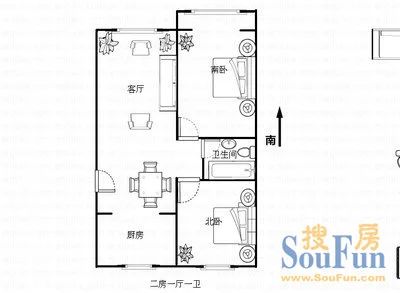 群星苑二区商住楼户型图