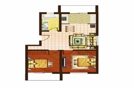 新东福花园户型图