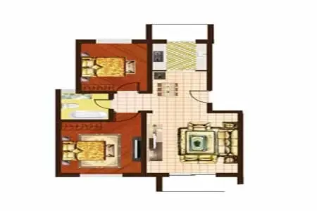 新东福花园户型图