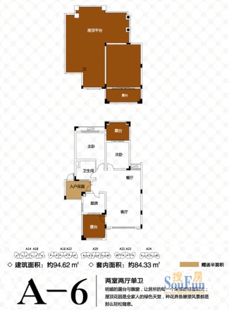 永川金科中央公园城户型图