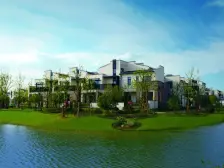 海上湾湖滨城 精装双拼别墅 临河 双车位 低密安静