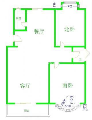 嘉城爱琴海户型图