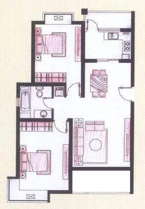 仁和恬园户型图