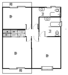 皇骐爱丽舍商住楼户型图