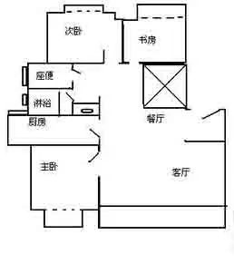 万科金色里程红郡园户型图