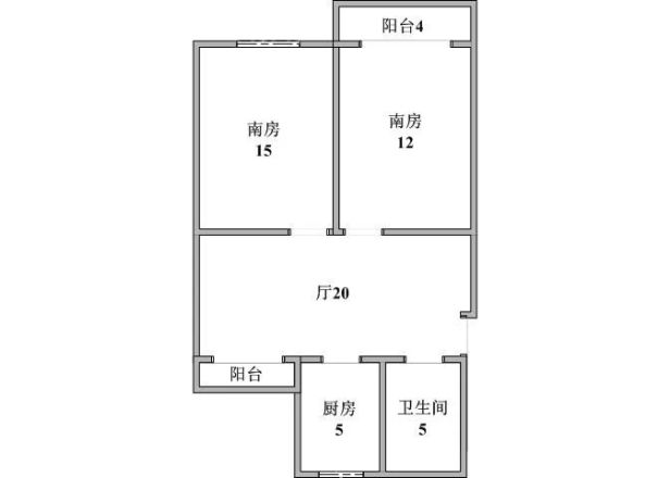 华银苑户型图