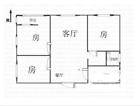 发展大道荷花苑户型图