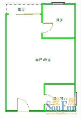 第一城普宅户型图