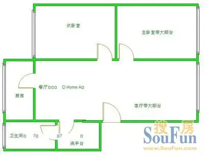 菊乐路55号户型图