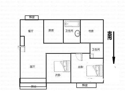 南亚花园别墅户型图