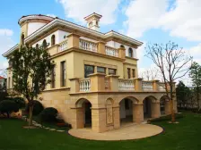 独栋别墅、西进门、东南大花园、东南临河、下沉式花园