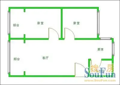 九如村30号院户型图