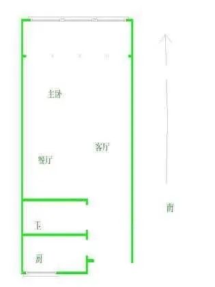北方公寓户型图