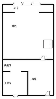 四联大厦户型图