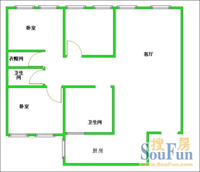 百花森苑户型图