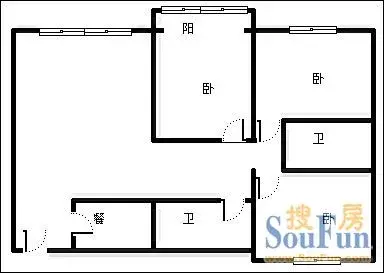 浣花新城别墅户型图