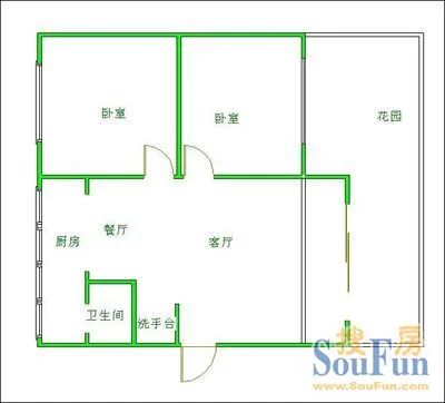 海椒市街60号院户型图