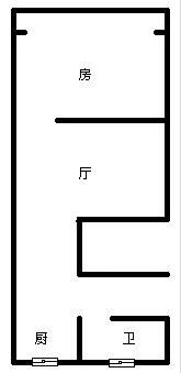 集成公寓户型图