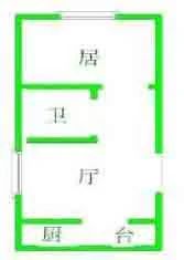 集成公寓户型图