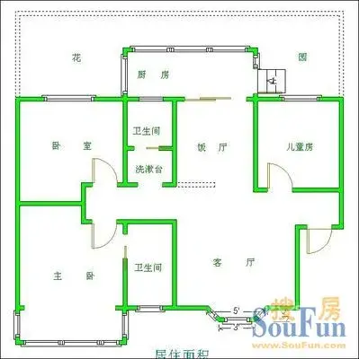 六月花苑别墅户型图