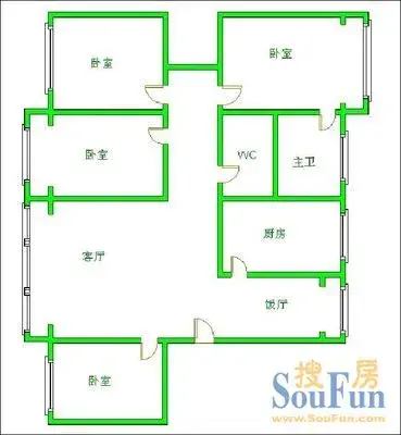 六月花苑别墅户型图