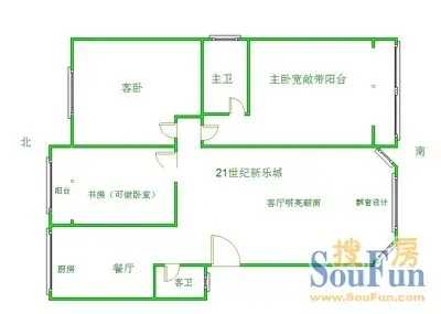 六月花苑别墅户型图
