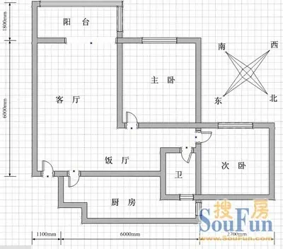 武侯祠大街242号院户型图