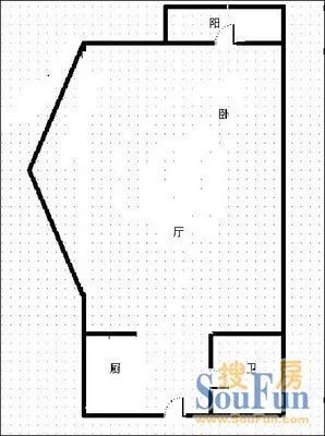 青年公寓户型图