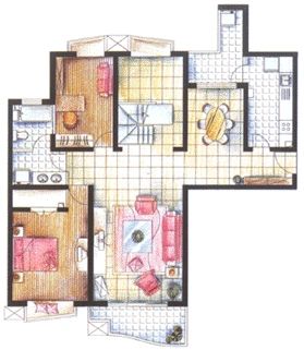 大华清水湾花园户型图