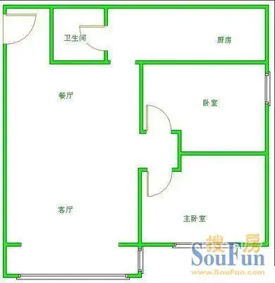 年丰巷53号院户型图