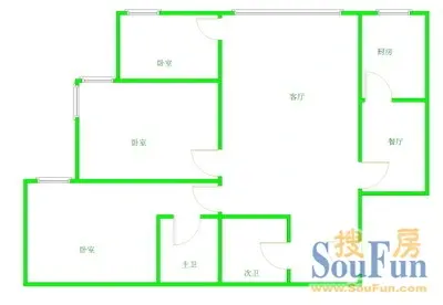 锦东路社区户型图