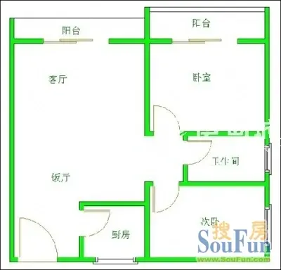 锦东路社区户型图