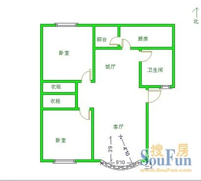 广益小区户型图