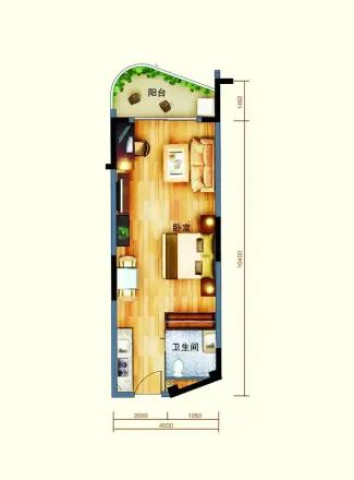 中信博鳌山钦湾户型图