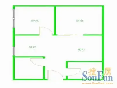 蜀华街57号院户型图