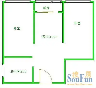 蜀华街57号院户型图