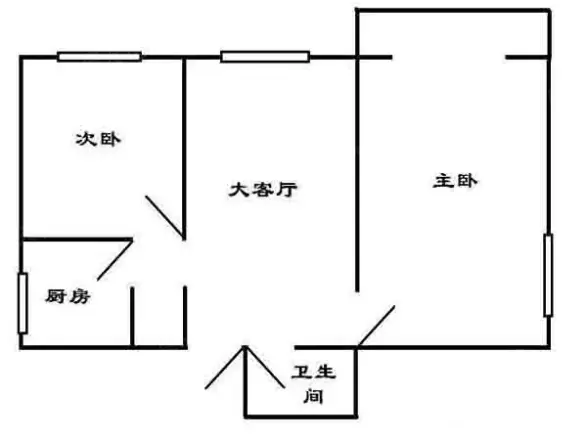 蒋王庙住宅户型图