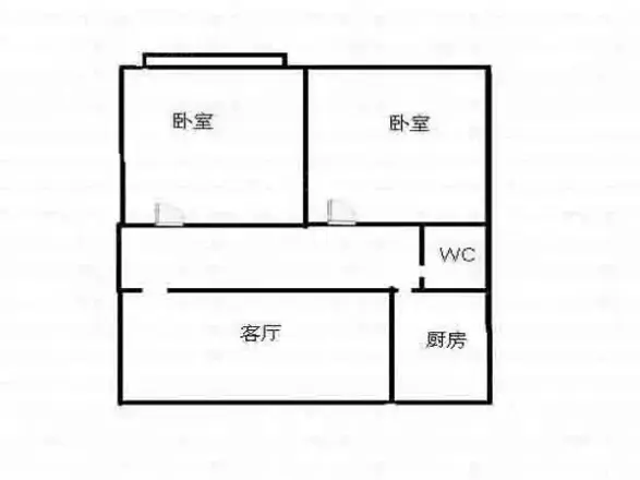 蒋王庙住宅户型图