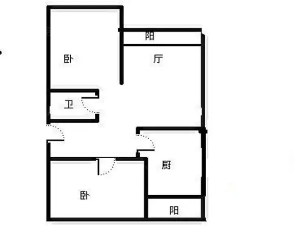 蒋王庙住宅户型图