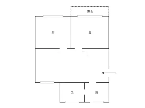 蒋王庙住宅户型图