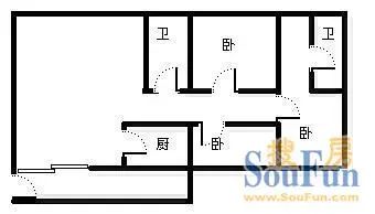 白云小区户型图