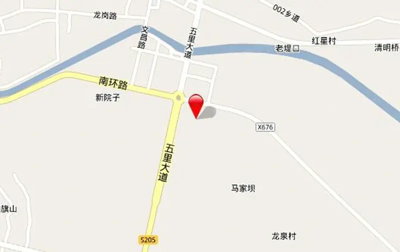 大足棠城丽都交通图