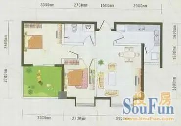 福泽美庐花园户型图