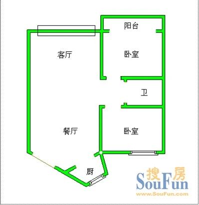肿瘤医院宿舍户型图