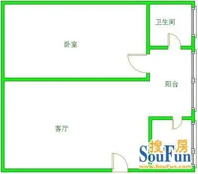 红庙子街70号院户型图