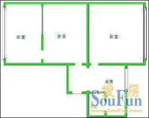 红庙子街70号院户型图